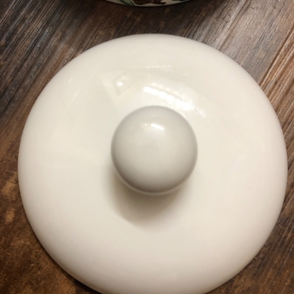 Sugar & Creamer Set Cafe Classico by Nancy Calhoun BELLA ROMA country apples - Picture 8 of 10